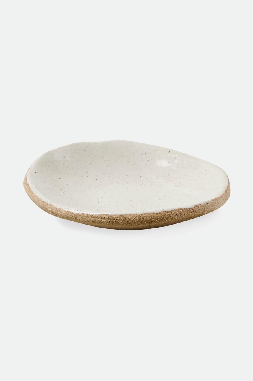 Accesorios Brixton O-M Hand Crafted Cerámico Catch All Dish Unisex Beige | BDMYTF436