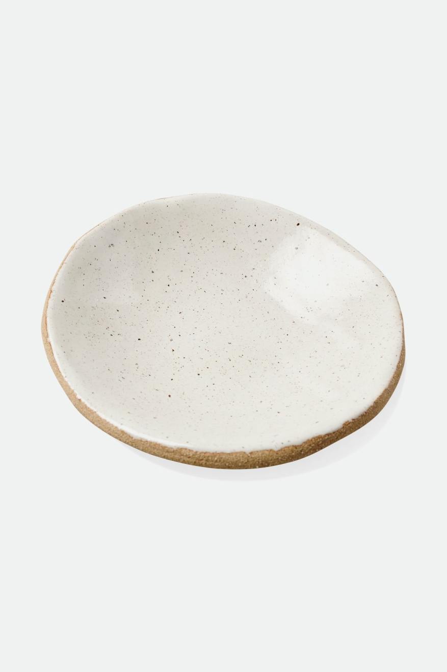 Accesorios Brixton O-M Hand Crafted Cerámico Catch All Dish Unisex Beige | BDMYTF436