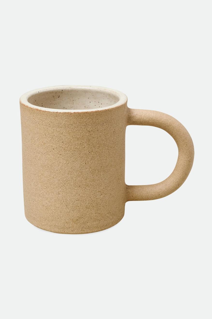 Accesorios Brixton O-M Hand Crafted Cerámico Mug Unisex Beige | QKDVZG197