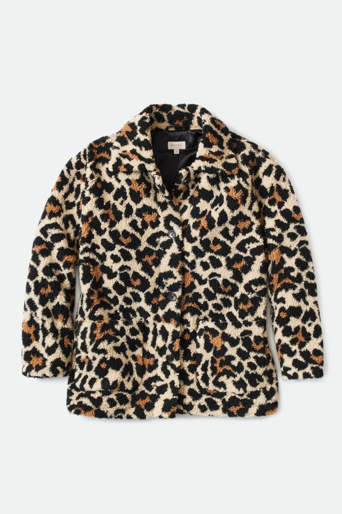 Chaquetas Brixton Bern Mujer Leopardo | KQOTNU178