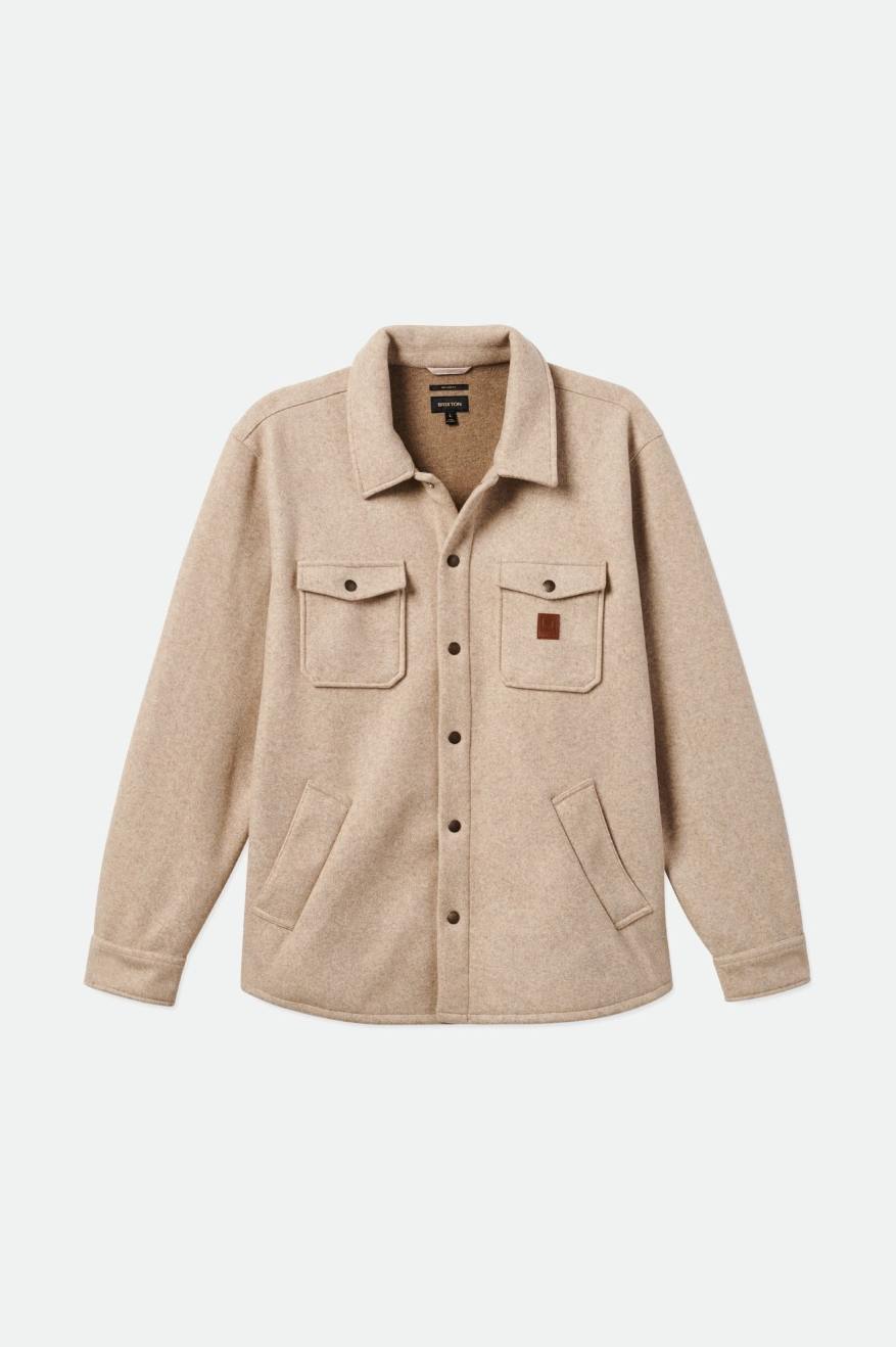 Chaquetas Brixton Durham Reserve Hombre Beige | RBYJIV647