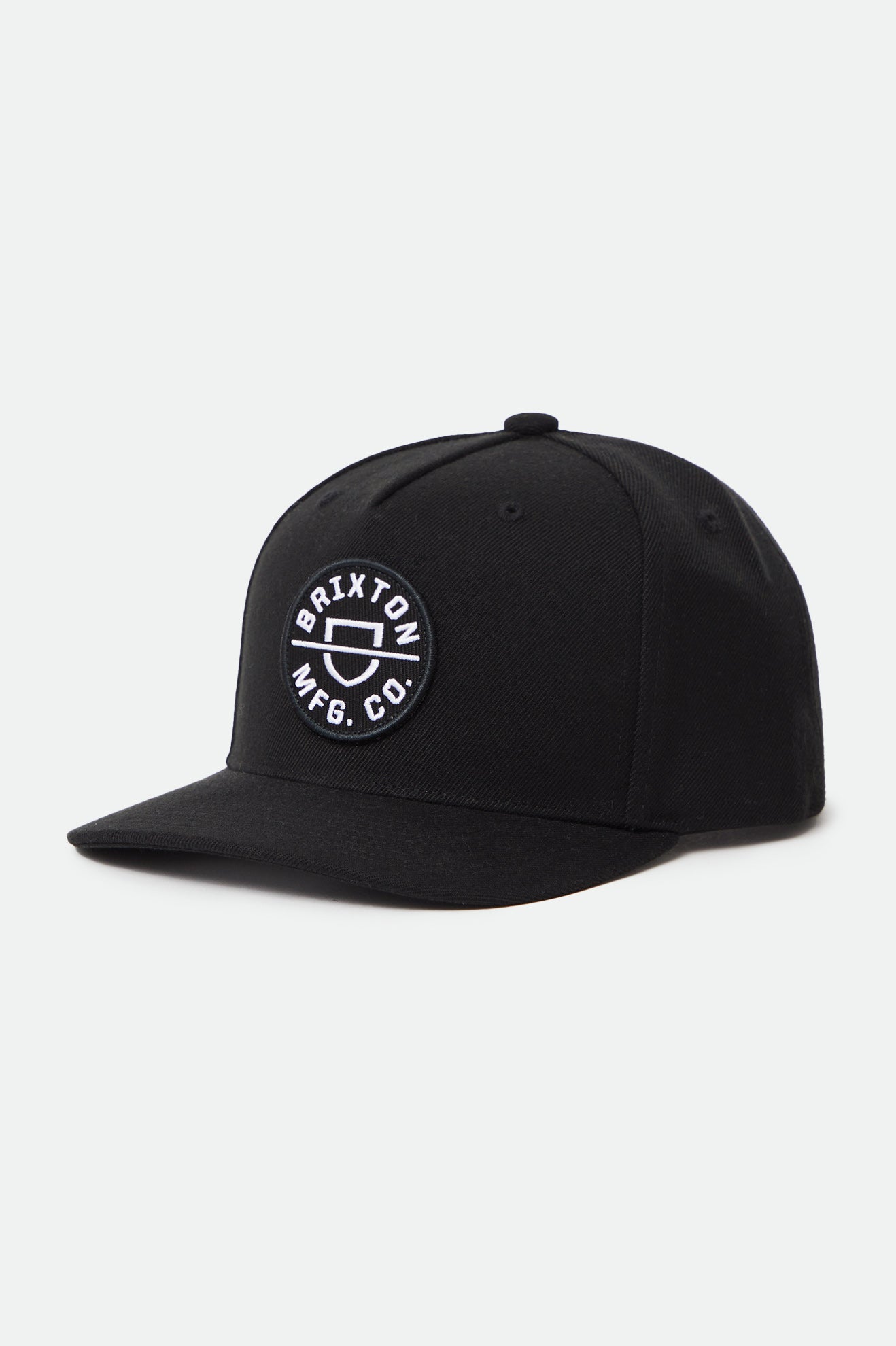 Gorras Brixton Crest C NetPlus MP Hombre Negros | SUWMCL745