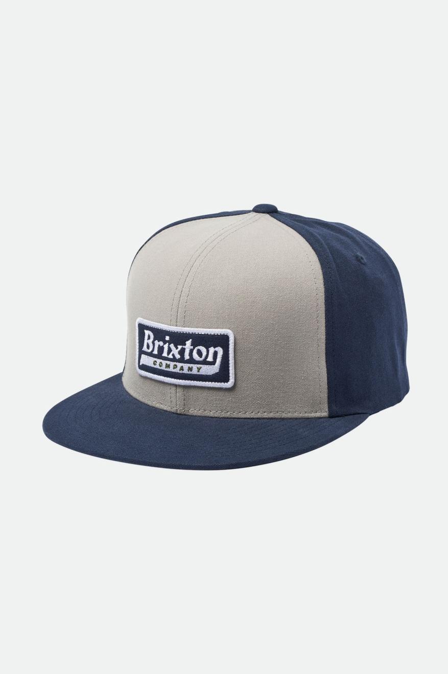 Gorras Brixton Steadfast HP Hombre Azul Marino Grises | PMGQYB479