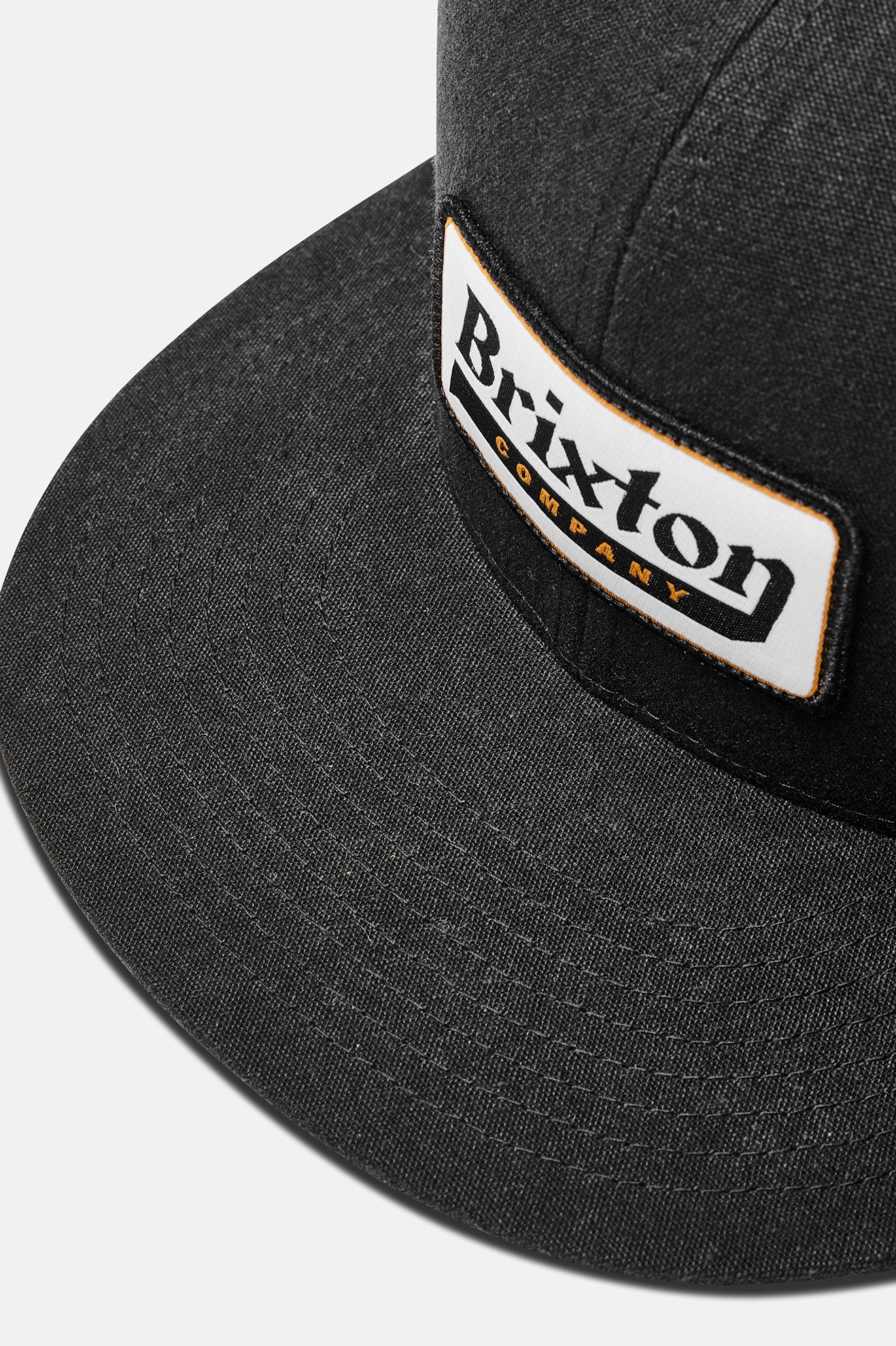 Gorras Brixton Steadfast HP Hombre Negros | CRZXQE042