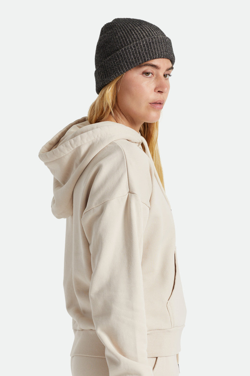 Gorros Brixton Heist Mujer Negros Beige | CJNSMB589