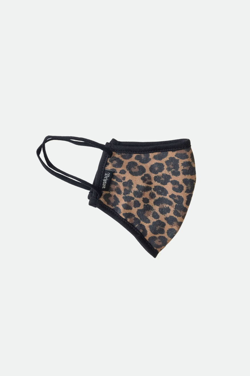 Mascarilla Brixton Antimicrobial 4-Way Stretch Unisex Leopardo | RSNWYL359