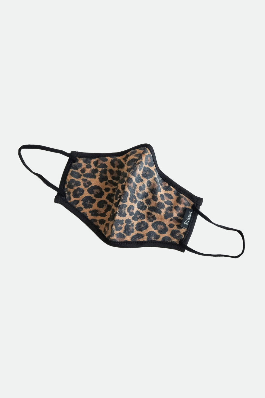 Mascarilla Brixton Antimicrobial 4-Way Stretch Unisex Leopardo | RSNWYL359