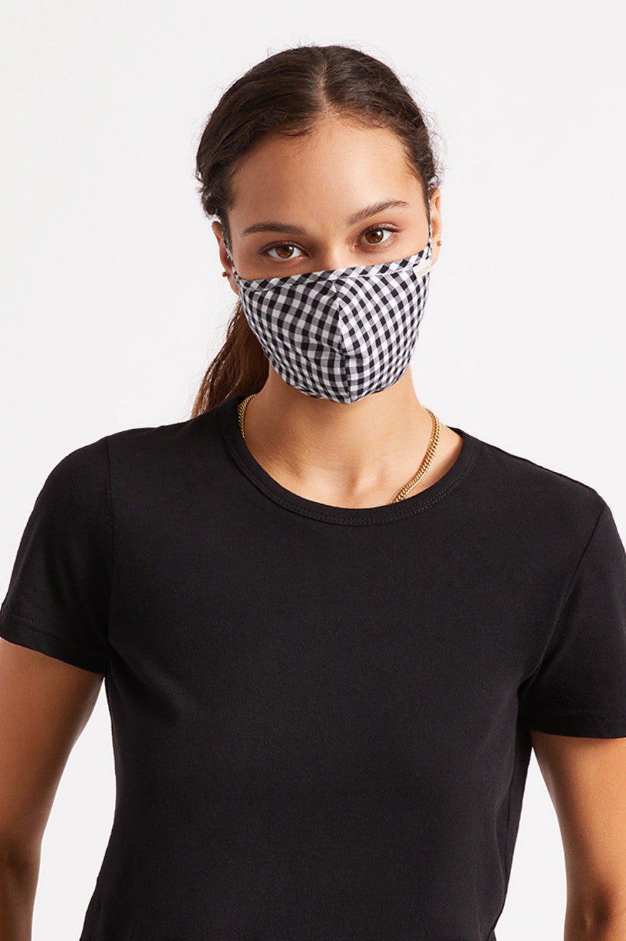 Mascarilla Brixton Ligeros Antimicrobial Unisex Negros | CTNUIR194