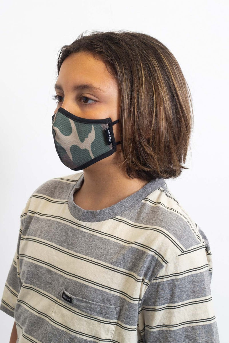 Mascarilla Brixton Youth Antimicrobial Unisex Camuflados | ZPDNCV375