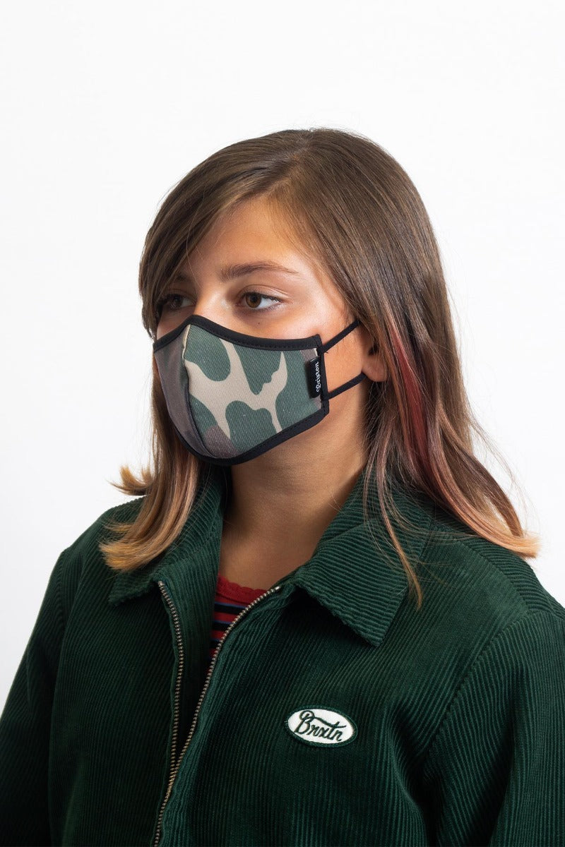 Mascarilla Brixton Youth Antimicrobial Unisex Camuflados | ZPDNCV375