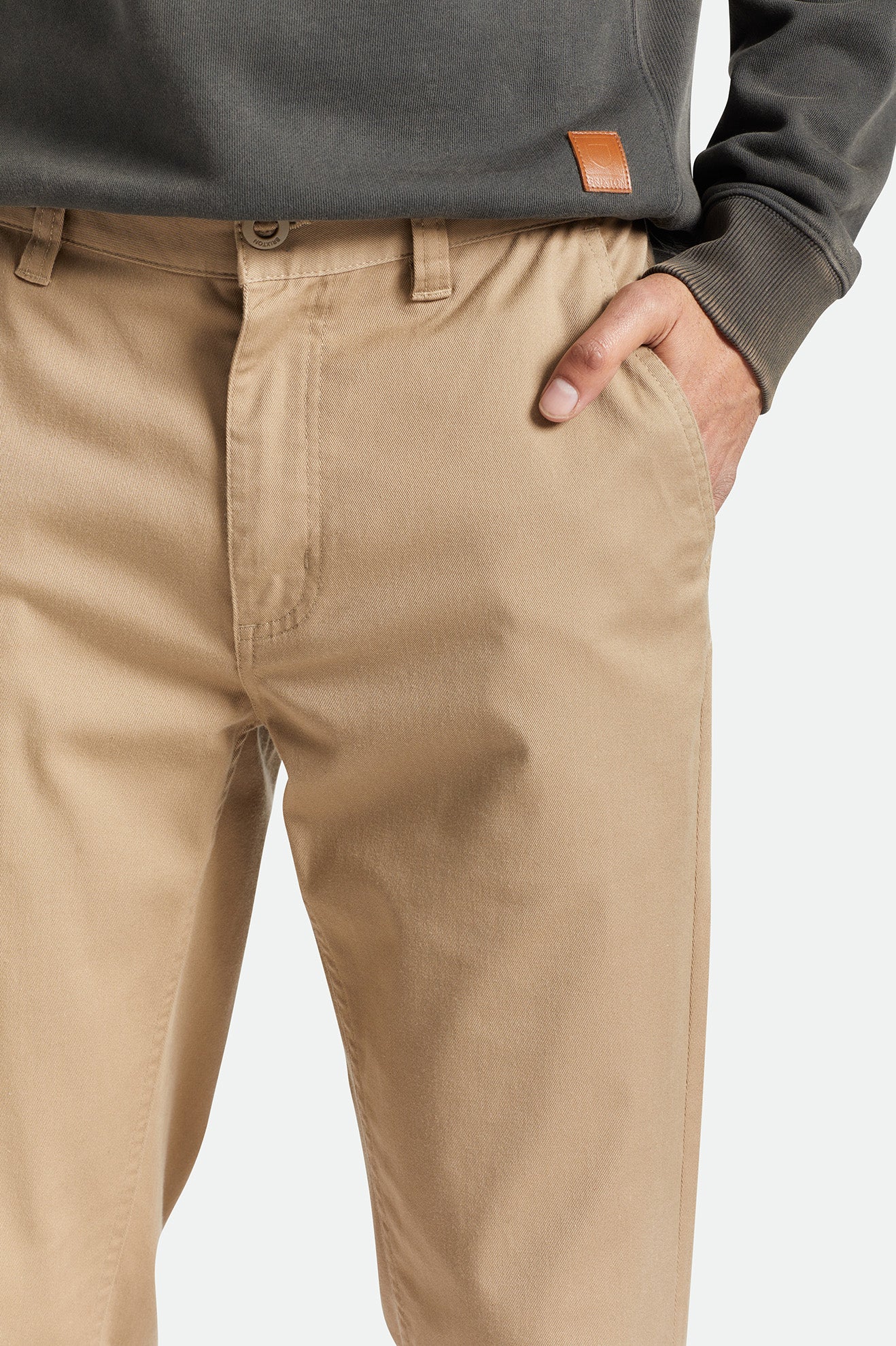 Pantalones Brixton Choice Chino Hombre Kaki | YWUVTS965