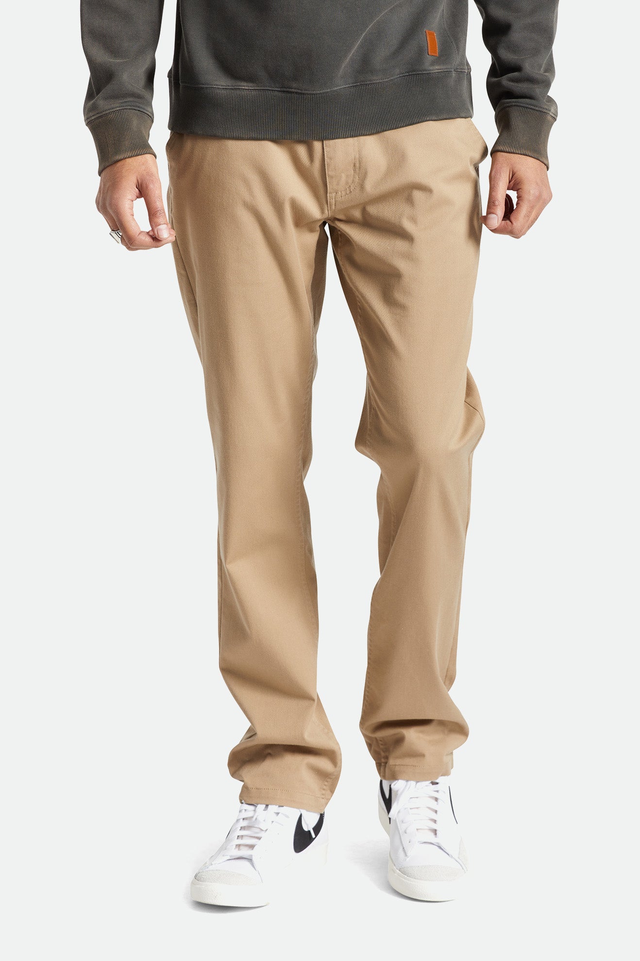 Pantalones Brixton Choice Chino Hombre Kaki | YWUVTS965