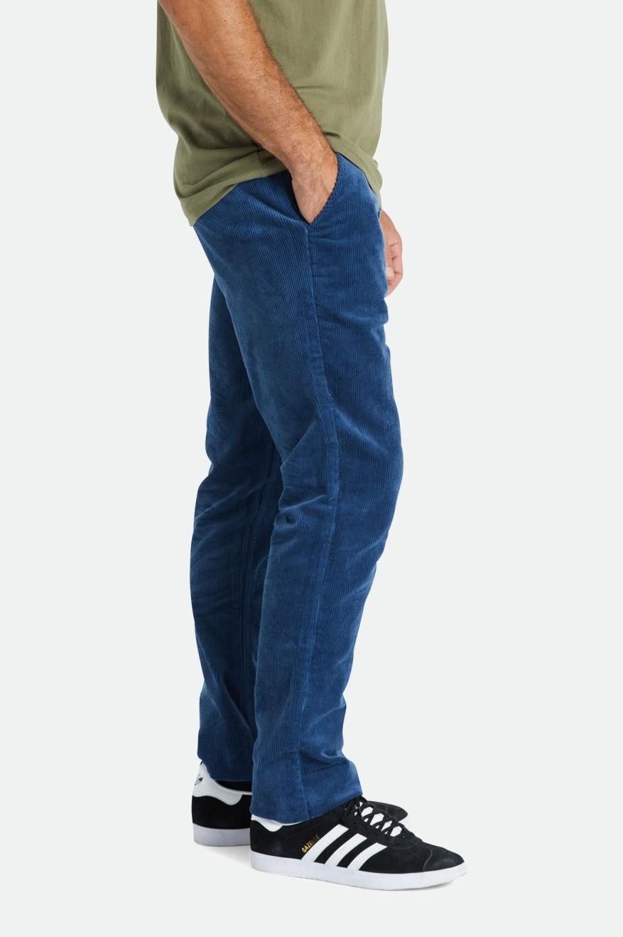 Pantalones Brixton Choice Chino Regular Hombre Azules | ORJGUB268