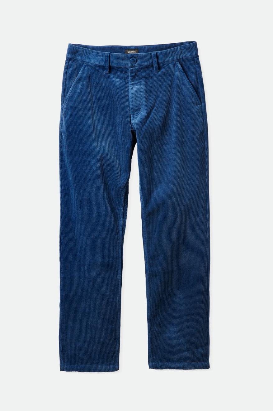 Pantalones Brixton Choice Chino Regular Hombre Azules | ORJGUB268