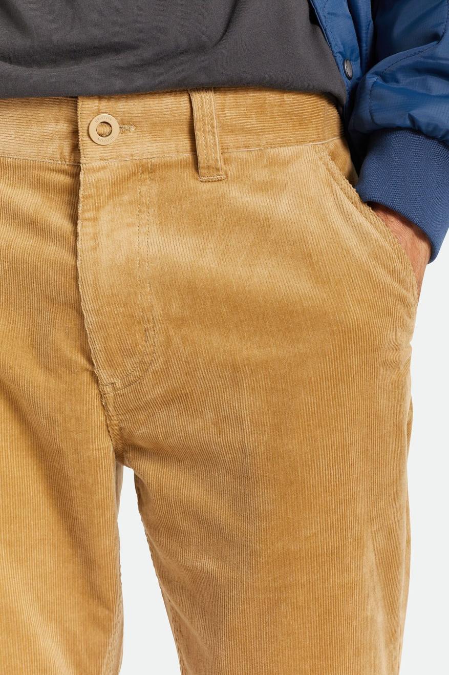 Pantalones Brixton Choice Chino Regular Hombre Kaki | PWYGBO571