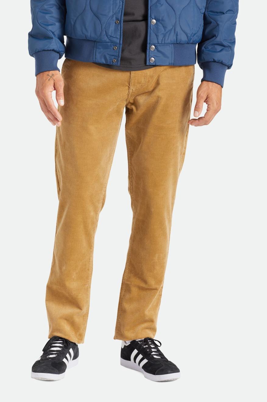 Pantalones Brixton Choice Chino Regular Hombre Kaki | PWYGBO571