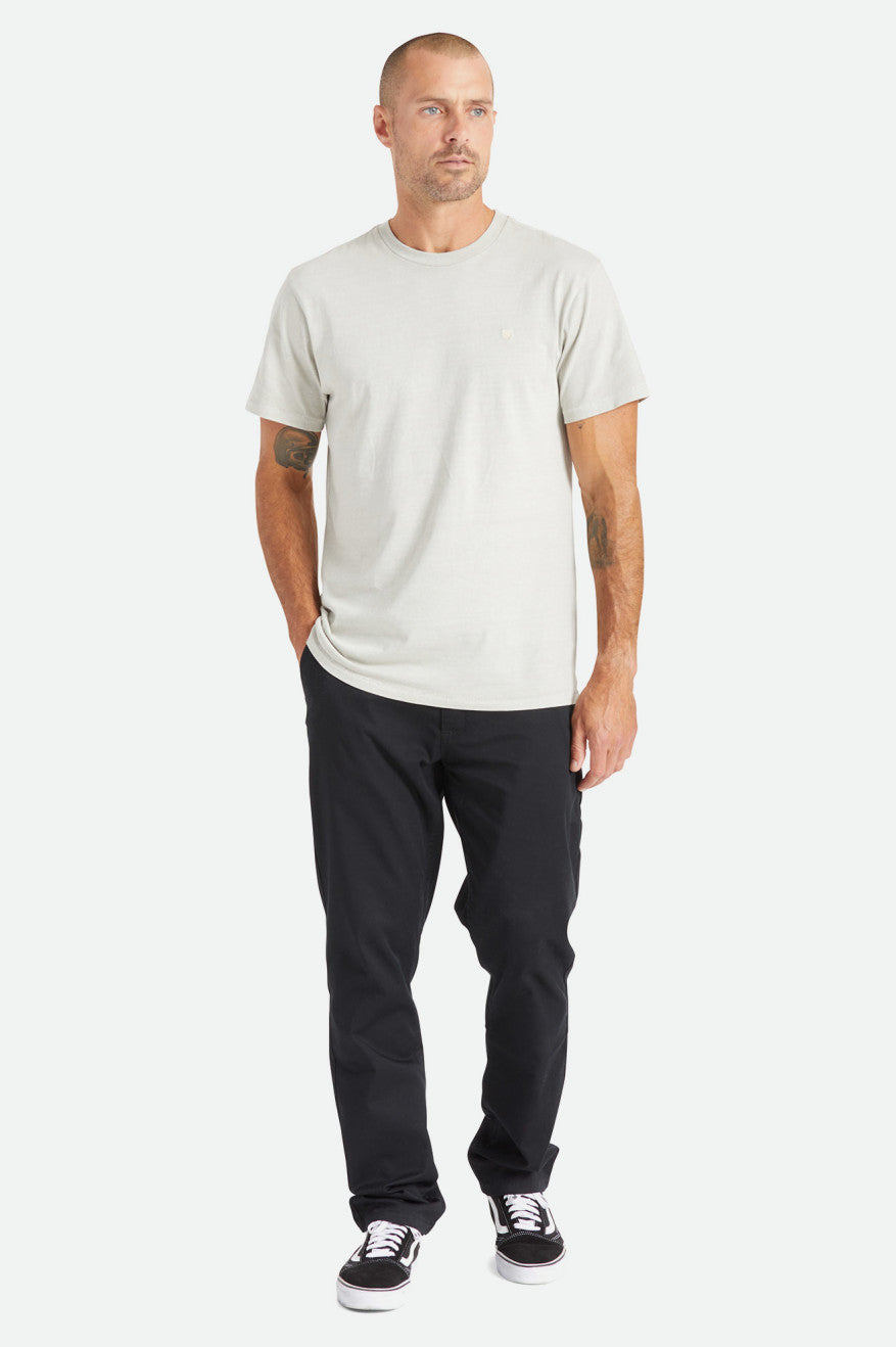 Pantalones Brixton Choice Chino Regular Hombre Negros | ZMLUDR896