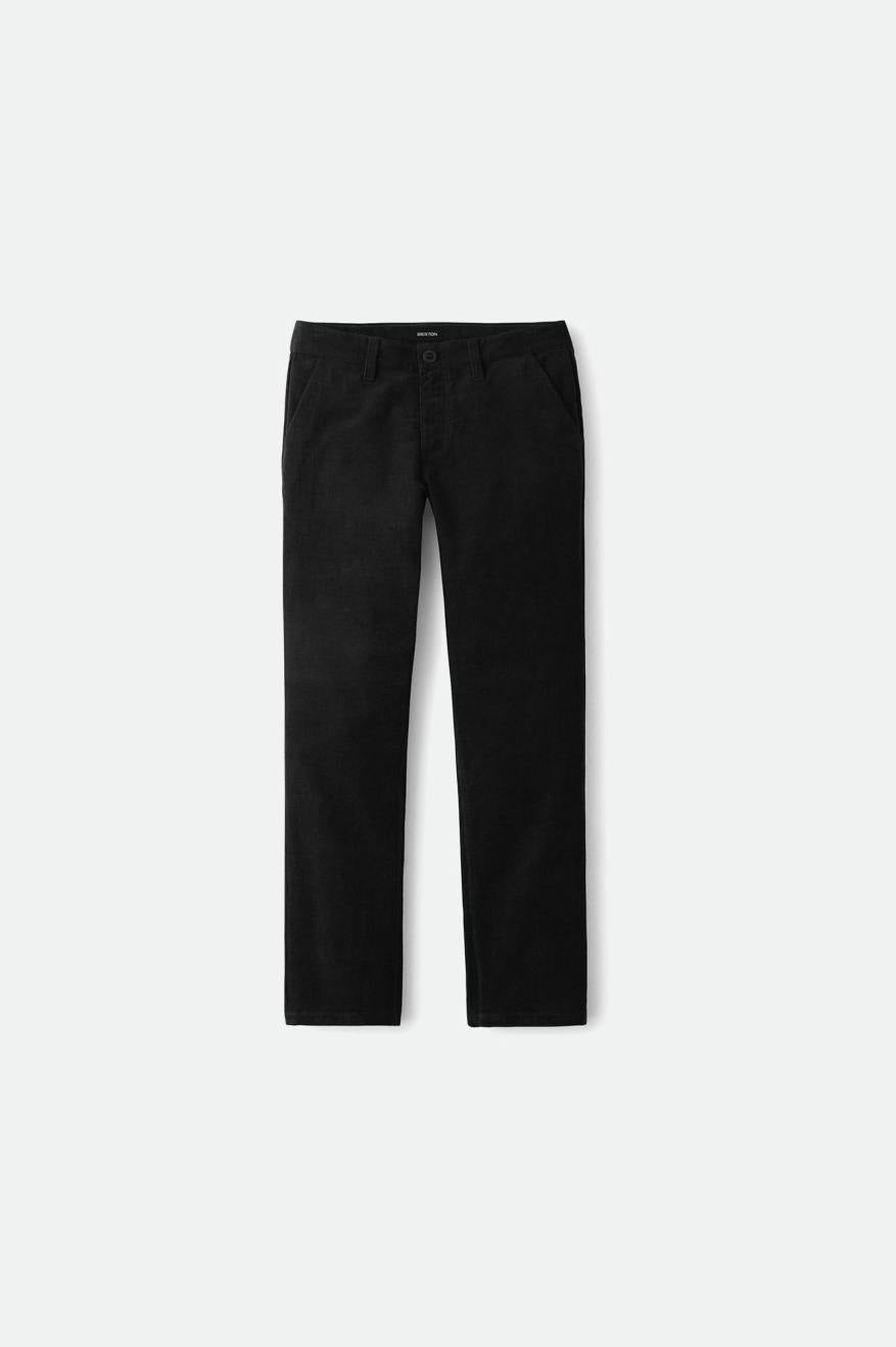 Pantalones Brixton Choice Chino Regular Hombre Negros | ZMLUDR896