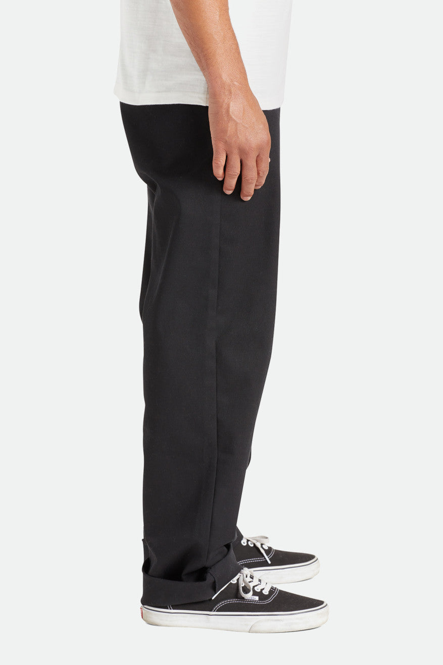 Pantalones Brixton Choice Chino Relaxed Hombre Negros | YVLBDN396