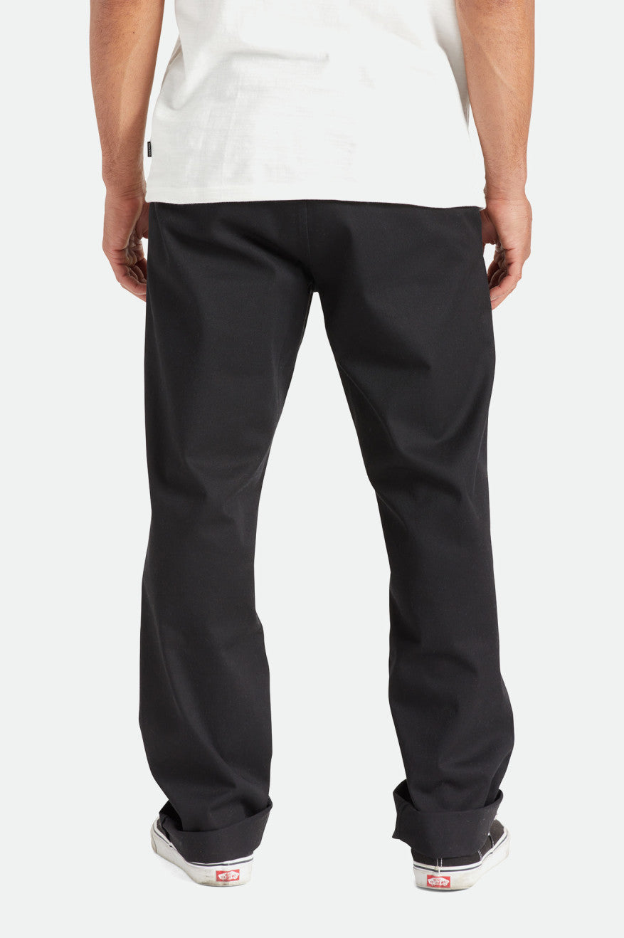 Pantalones Brixton Choice Chino Relaxed Hombre Negros | YVLBDN396