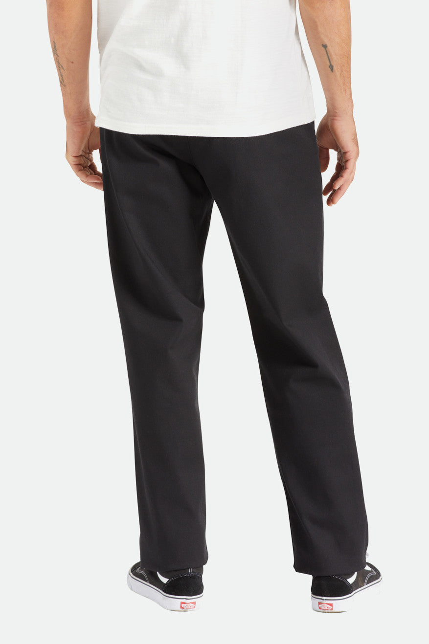 Pantalones Brixton Choice Chino Relaxed Hombre Negros | YVLBDN396