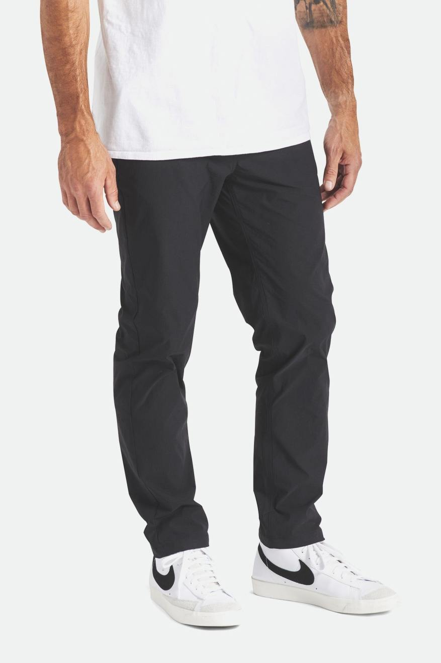 Pantalones Brixton Knox Utility Slim Hombre Negros | ARUDZG136