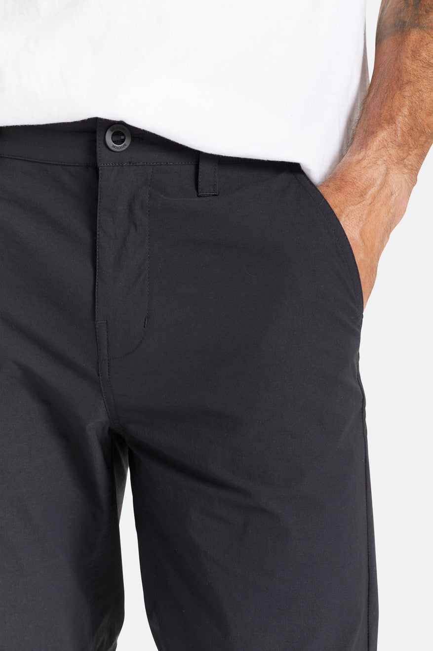 Pantalones Brixton Knox Utility Slim Hombre Negros | ARUDZG136