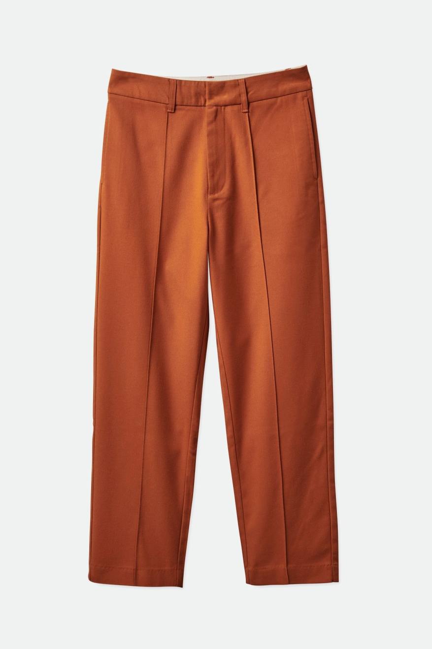 Pantalones Brixton Retro Trouser Mujer Naranjas | FRCZWE701