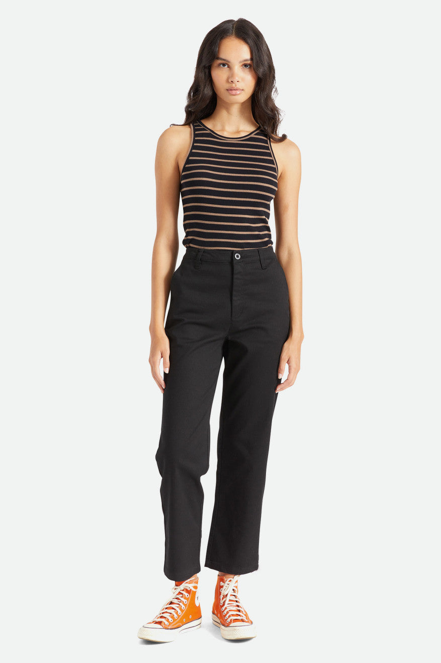 Pantalones Brixton Victory Mujer Negros | IACWTX214