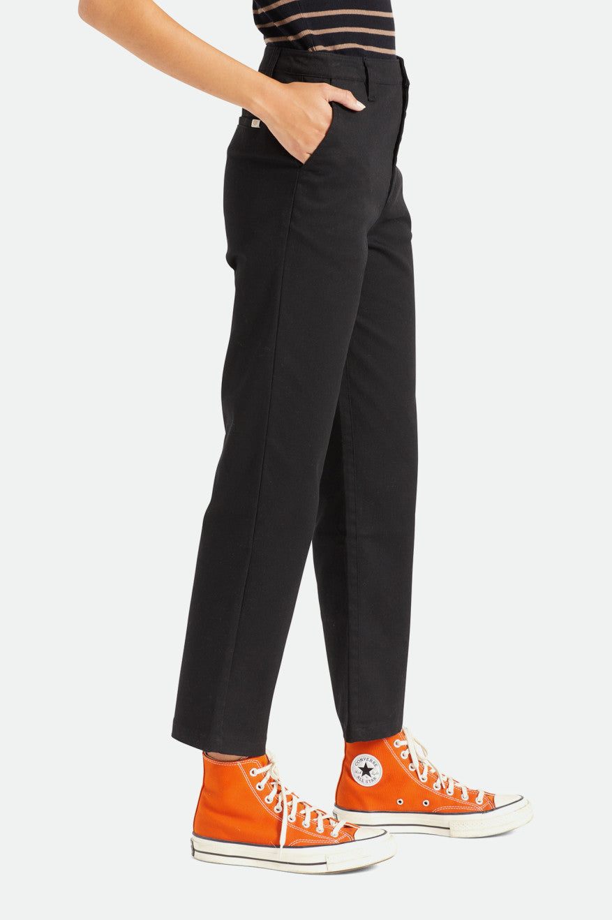 Pantalones Brixton Victory Mujer Negros | IACWTX214