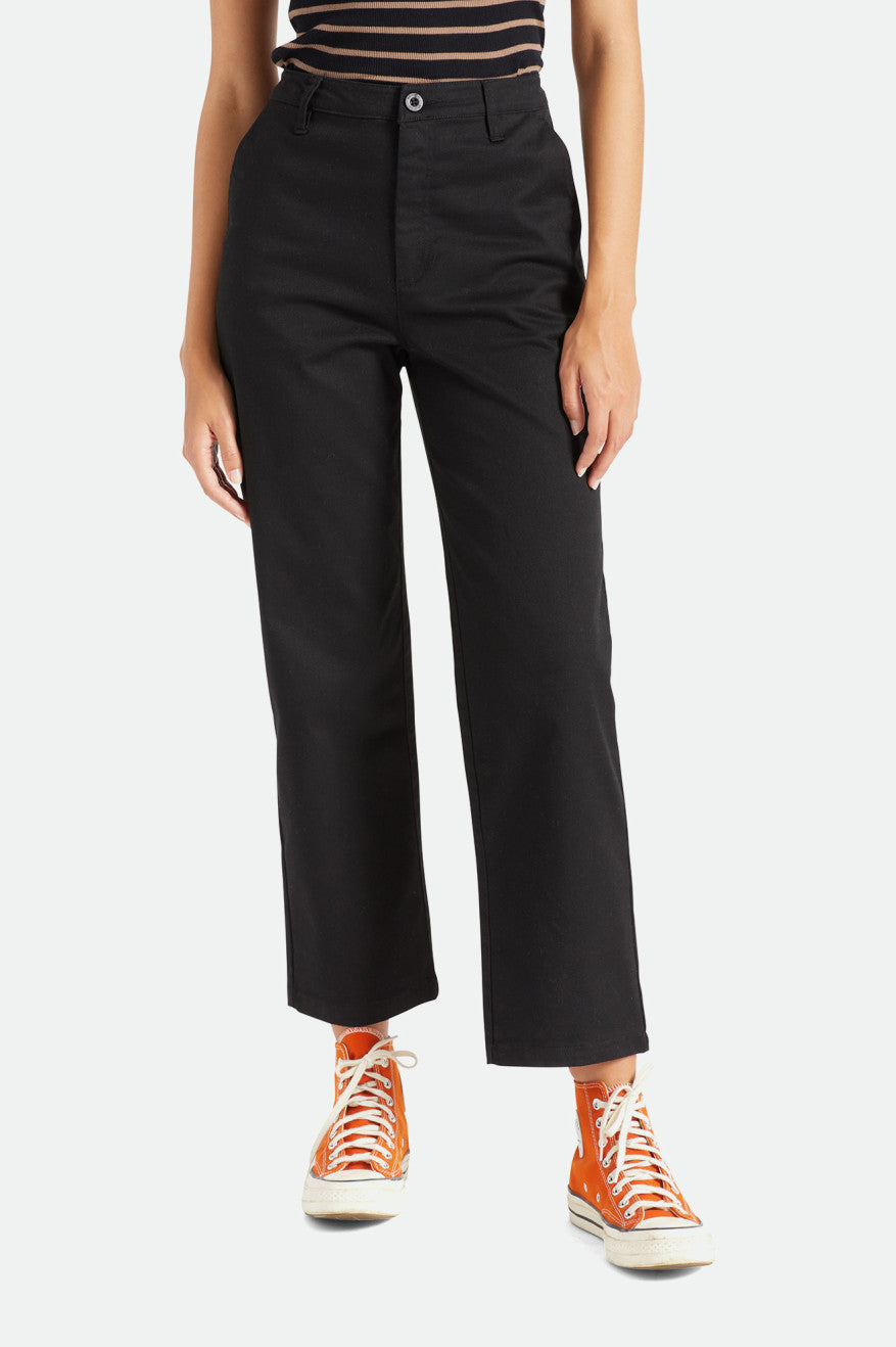 Pantalones Brixton Victory Mujer Negros | IACWTX214