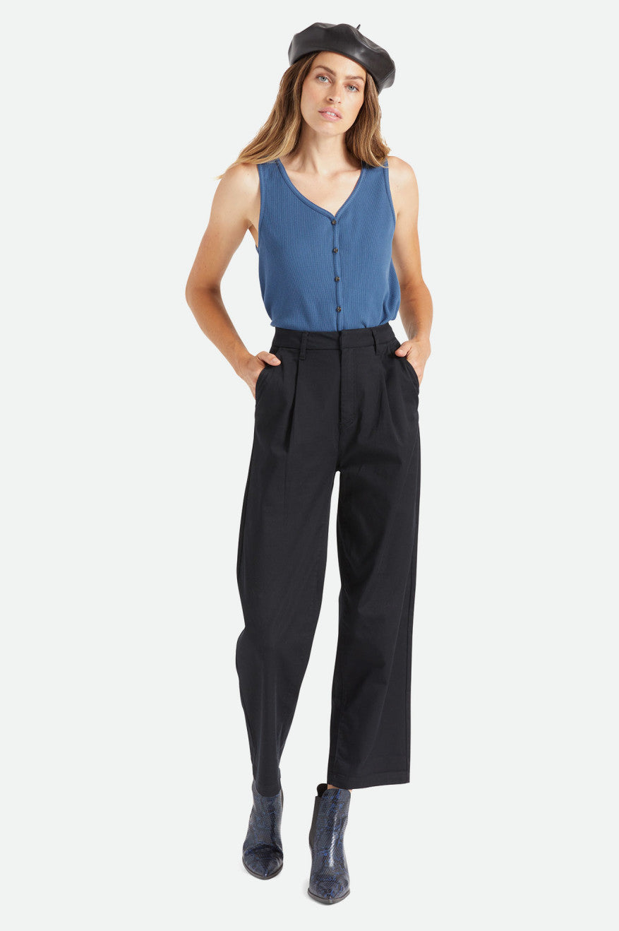 Pantalones Brixton Victory Trouser Mujer Negros | CQXNAS902