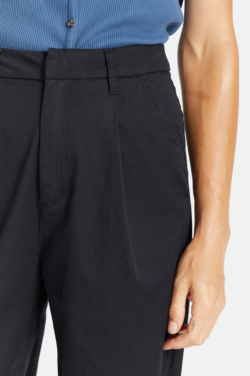 Pantalones Brixton Victory Trouser Mujer Negros | CQXNAS902