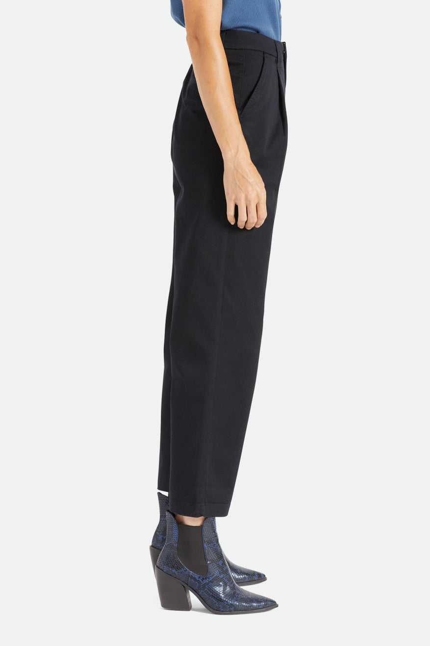 Pantalones Brixton Victory Trouser Mujer Negros | CQXNAS902