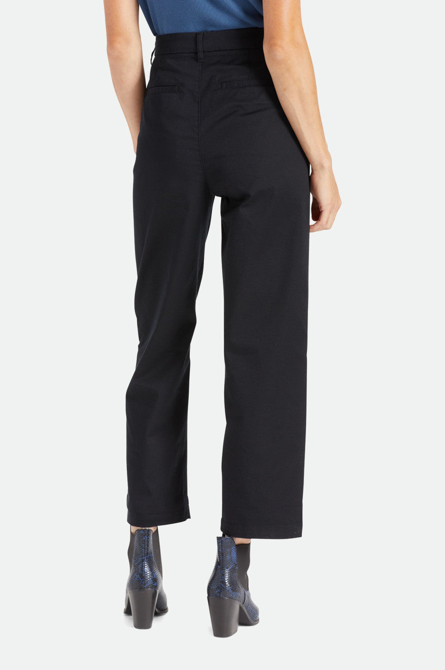 Pantalones Brixton Victory Trouser Mujer Negros | CQXNAS902