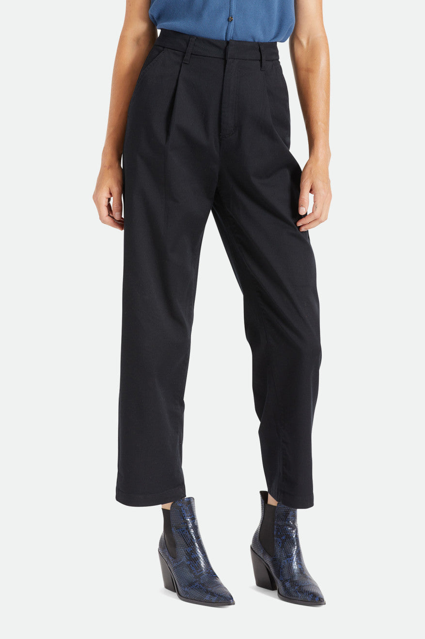 Pantalones Brixton Victory Trouser Mujer Negros | CQXNAS902