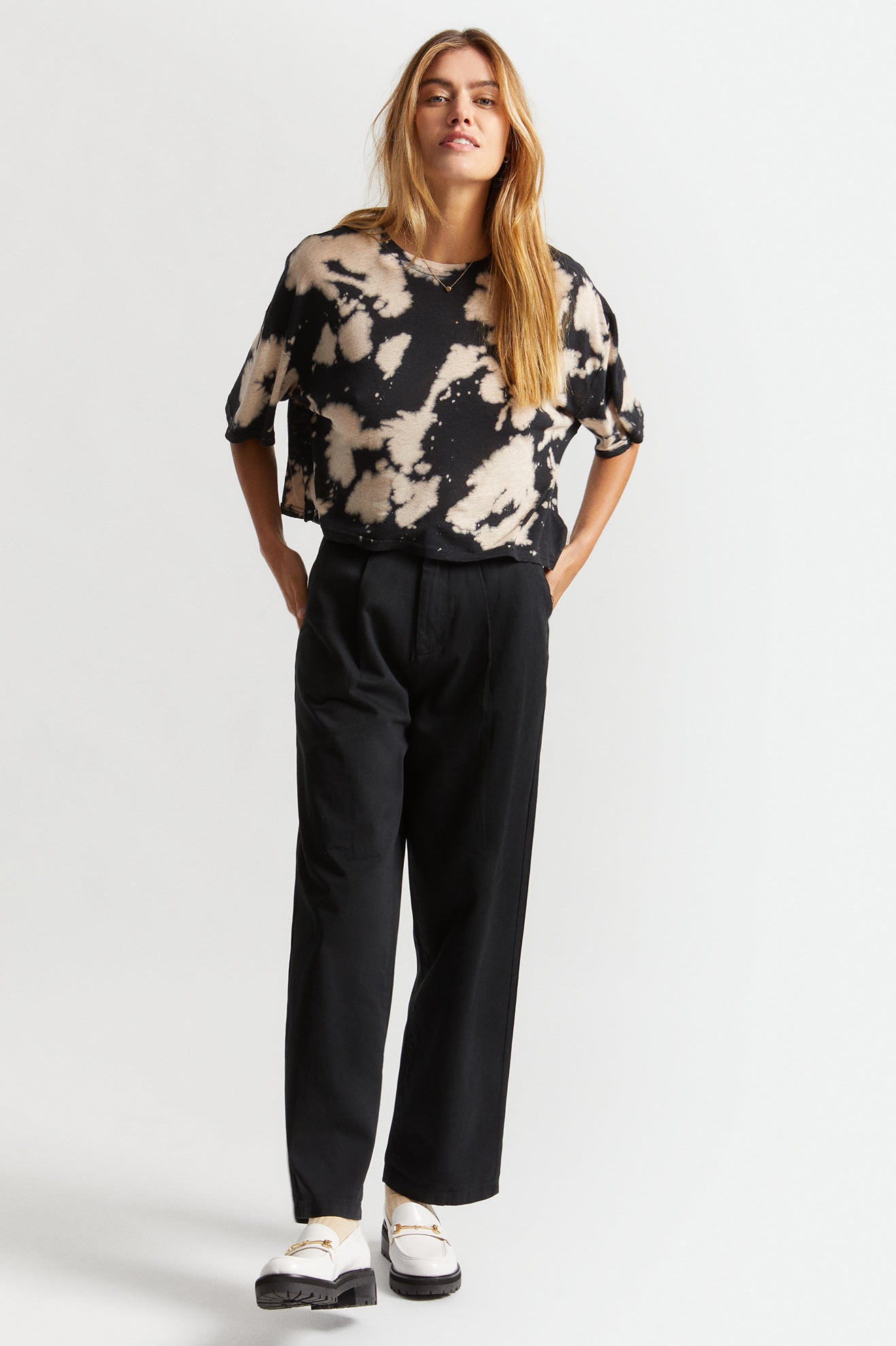 Pantalones Brixton Victory Trouser Mujer Negros | QSCIRU217