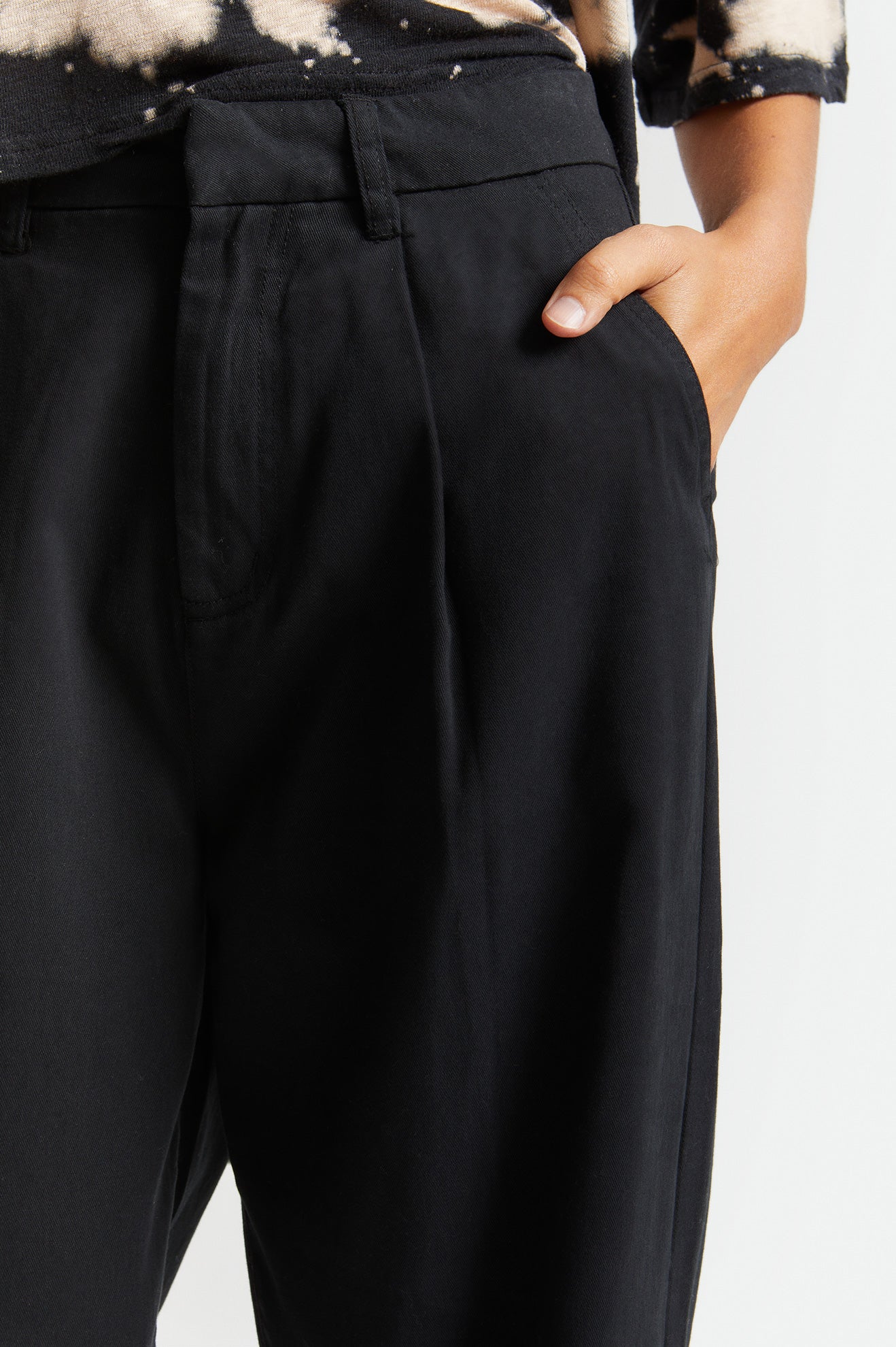 Pantalones Brixton Victory Trouser Mujer Negros | QSCIRU217