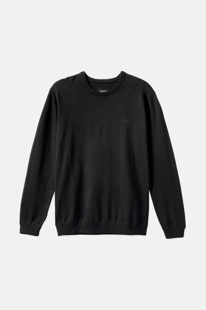 Prendas De Punto Brixton Reserve Cashmere Sueter Hombre Negros | REGJZI120