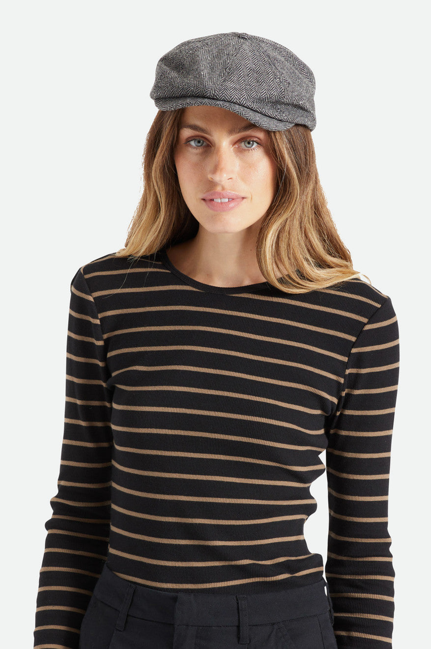 Sombreros Brixton Brood Mujer Grises Negros | CZULHS260