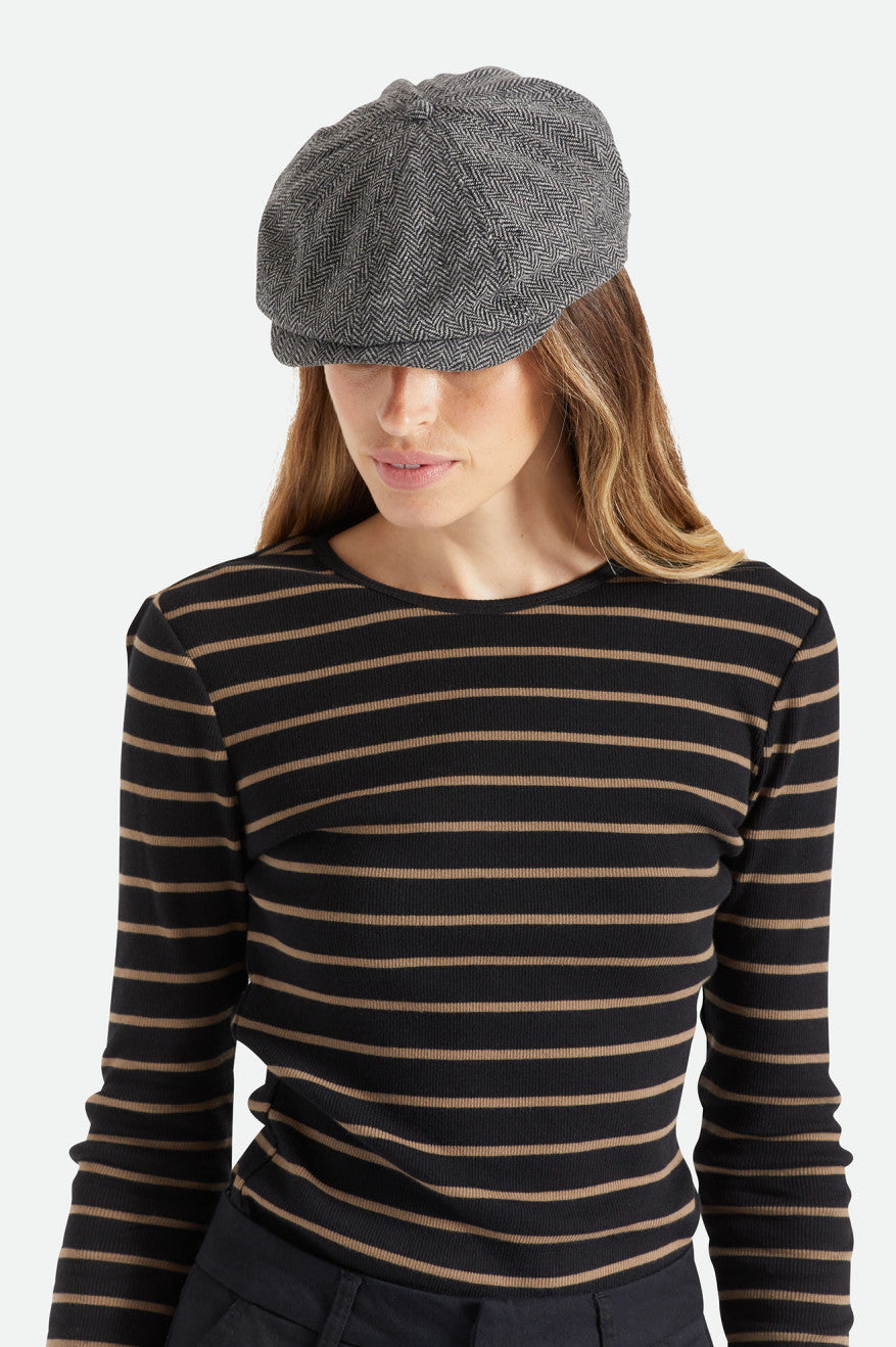 Sombreros Brixton Brood Mujer Grises Negros | CZULHS260