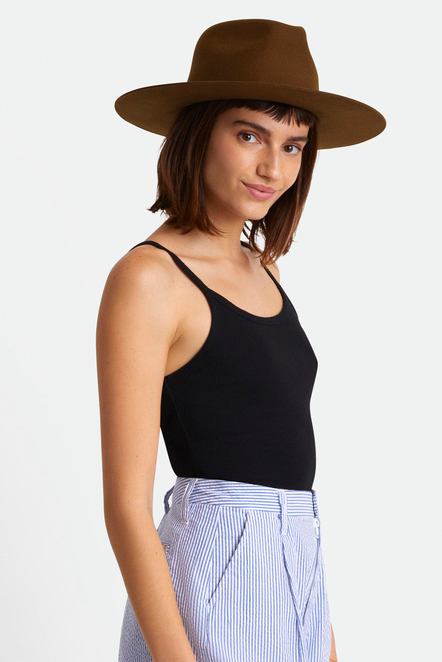 Sombreros Brixton Cohen Cowboy Hat Mujer Cafes | JUBCRY497