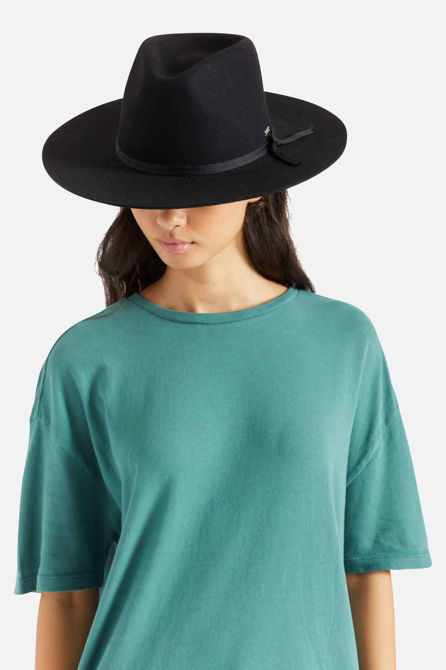 Sombreros Brixton Cohen Cowboy Hat Mujer Negros | RVTCKO293