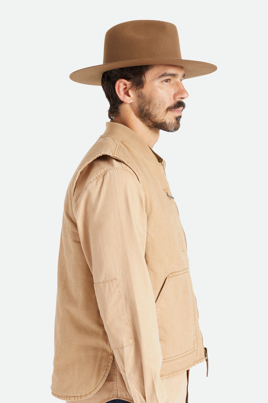 Sombreros Brixton Cohen Cowboy Hombre Beige | FBLZGR615