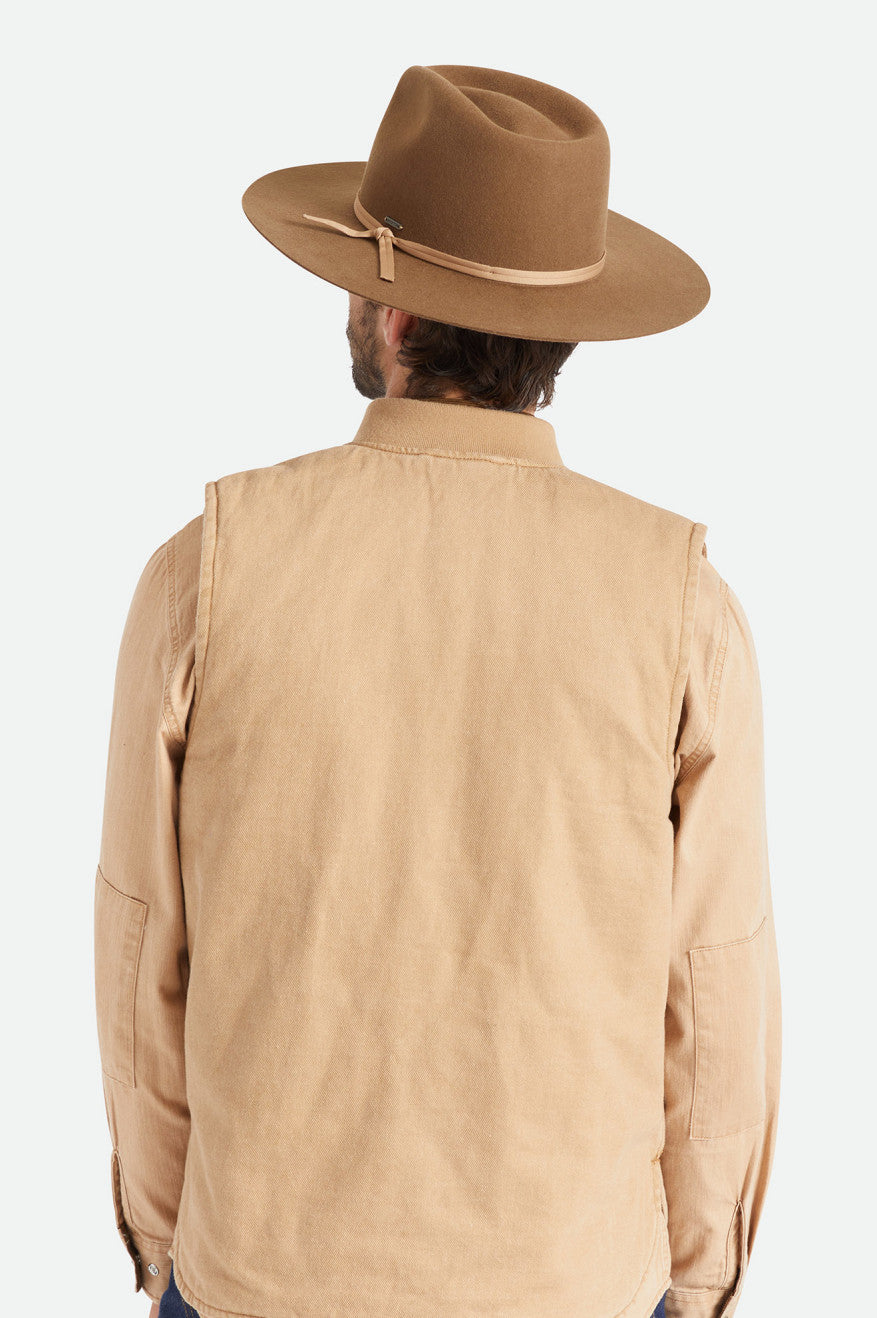 Sombreros Brixton Cohen Cowboy Hombre Beige | FBLZGR615