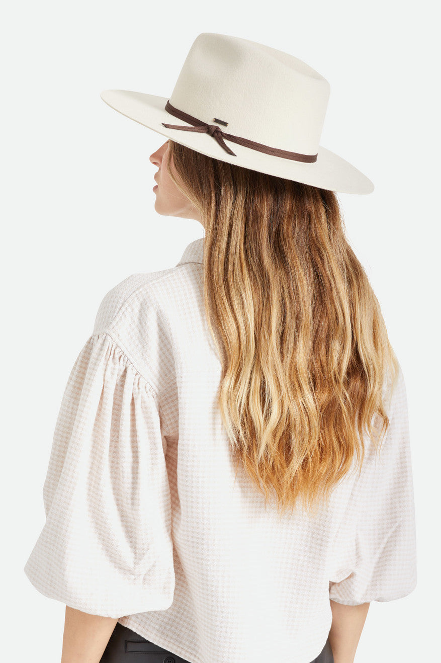 Sombreros Brixton Cohen Cowboy Mujer Blancos | PXSLEF905