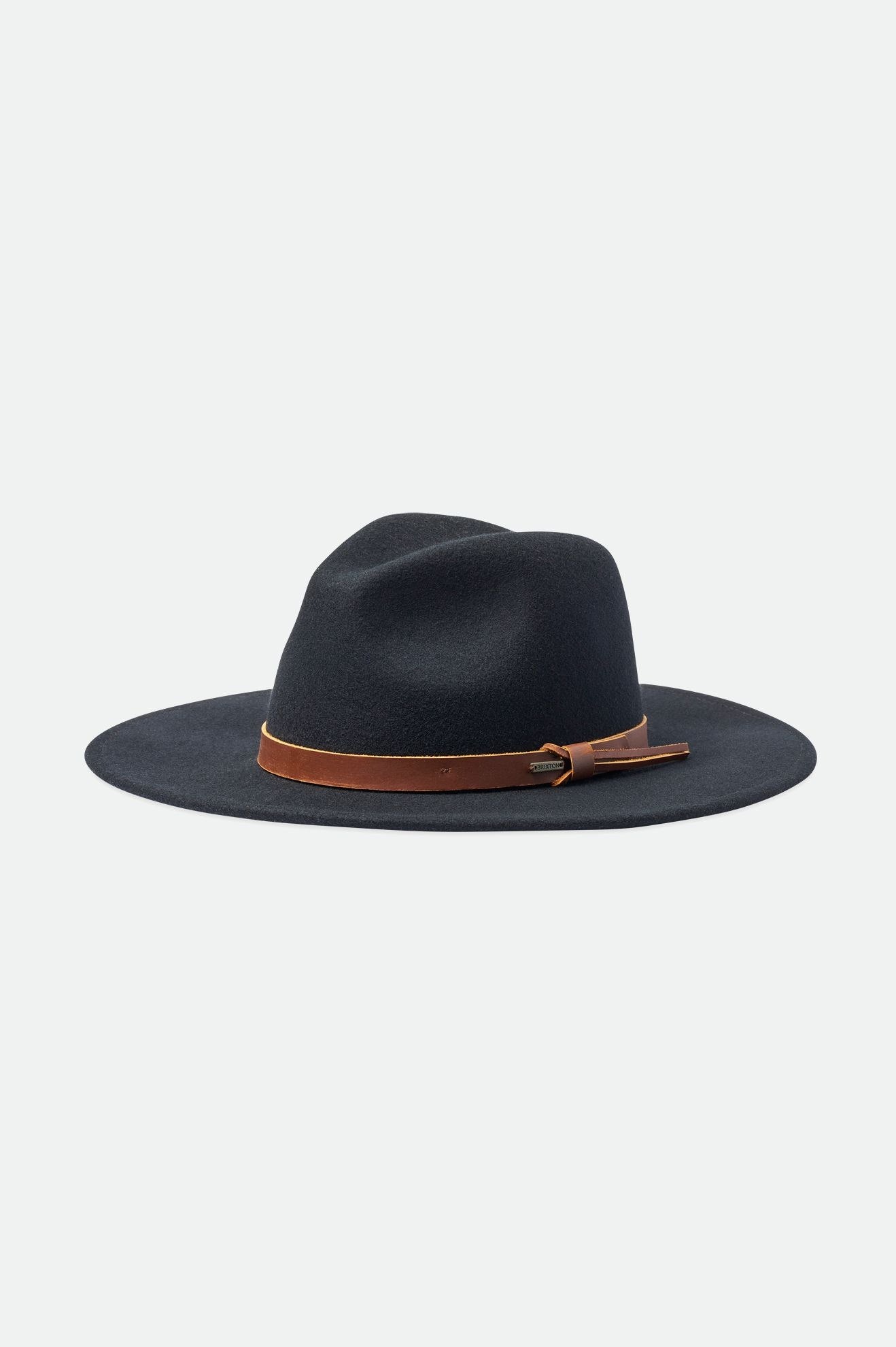 Sombreros Brixton Field Proper Hombre Negros | THZMGL693