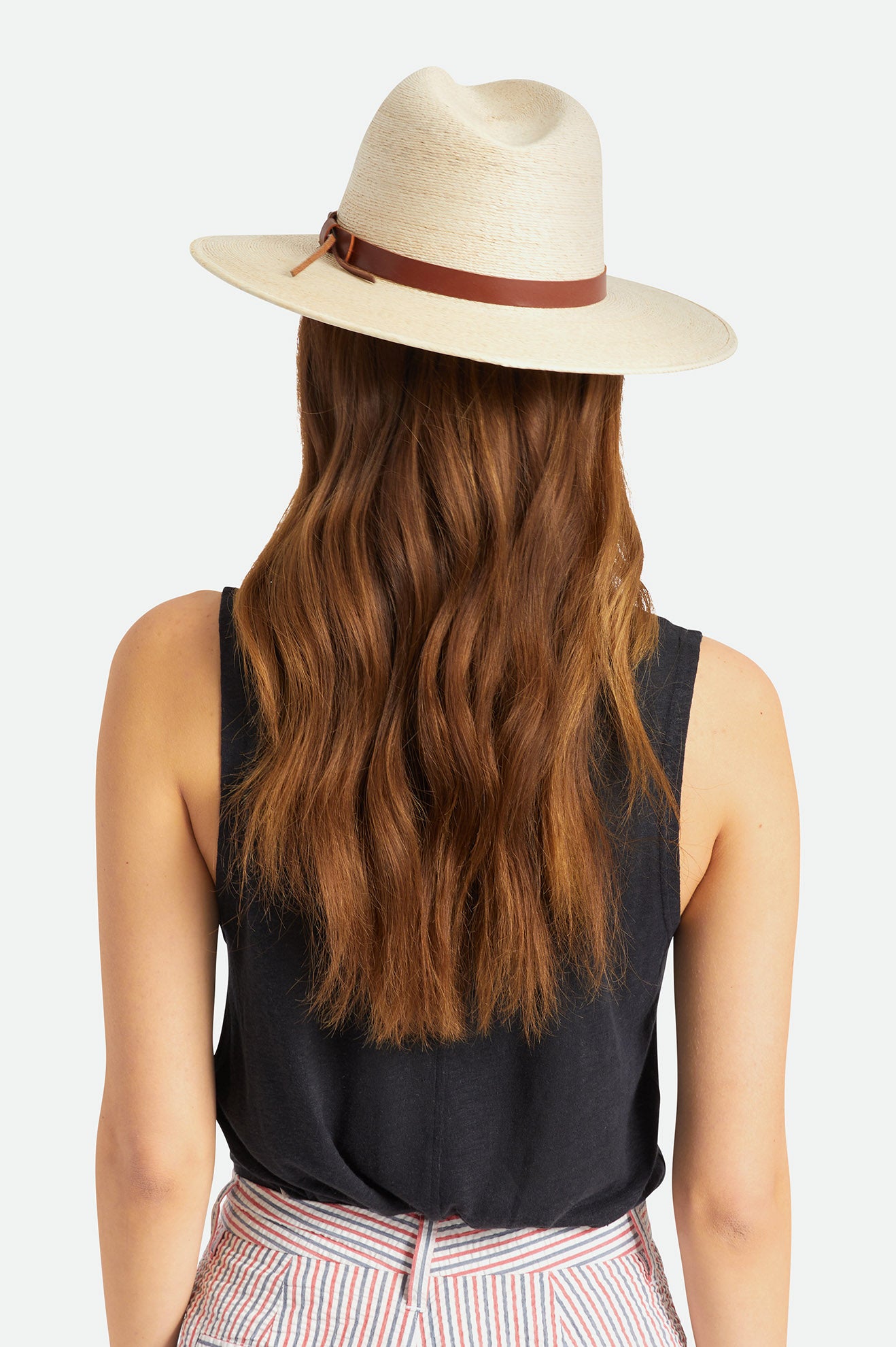 Sombreros Brixton Field Proper Straw Hat Mujer Beige | AXMIJT820