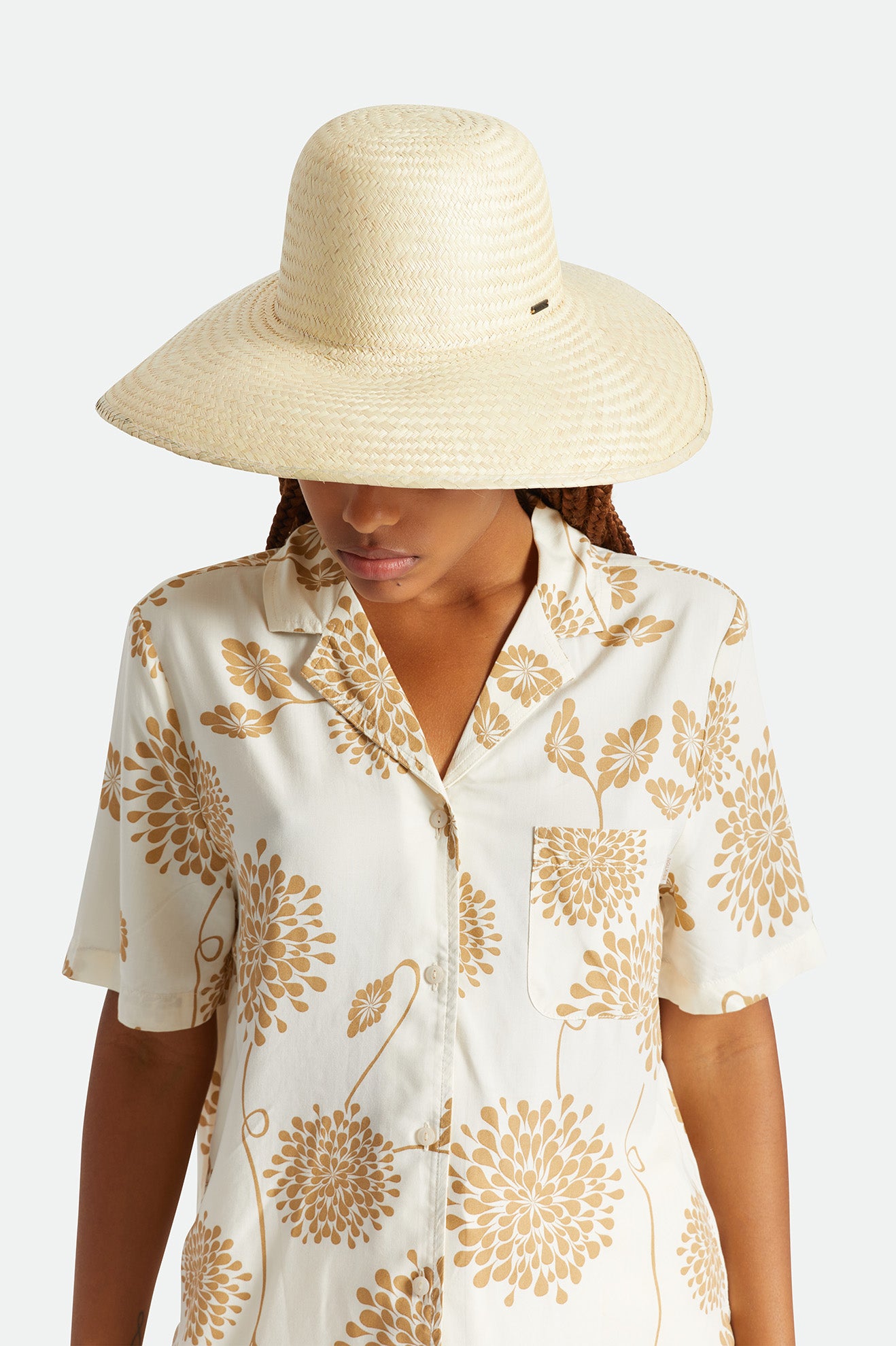 Sombreros Brixton Janae Sun Hat Mujer Beige | VGICRY572