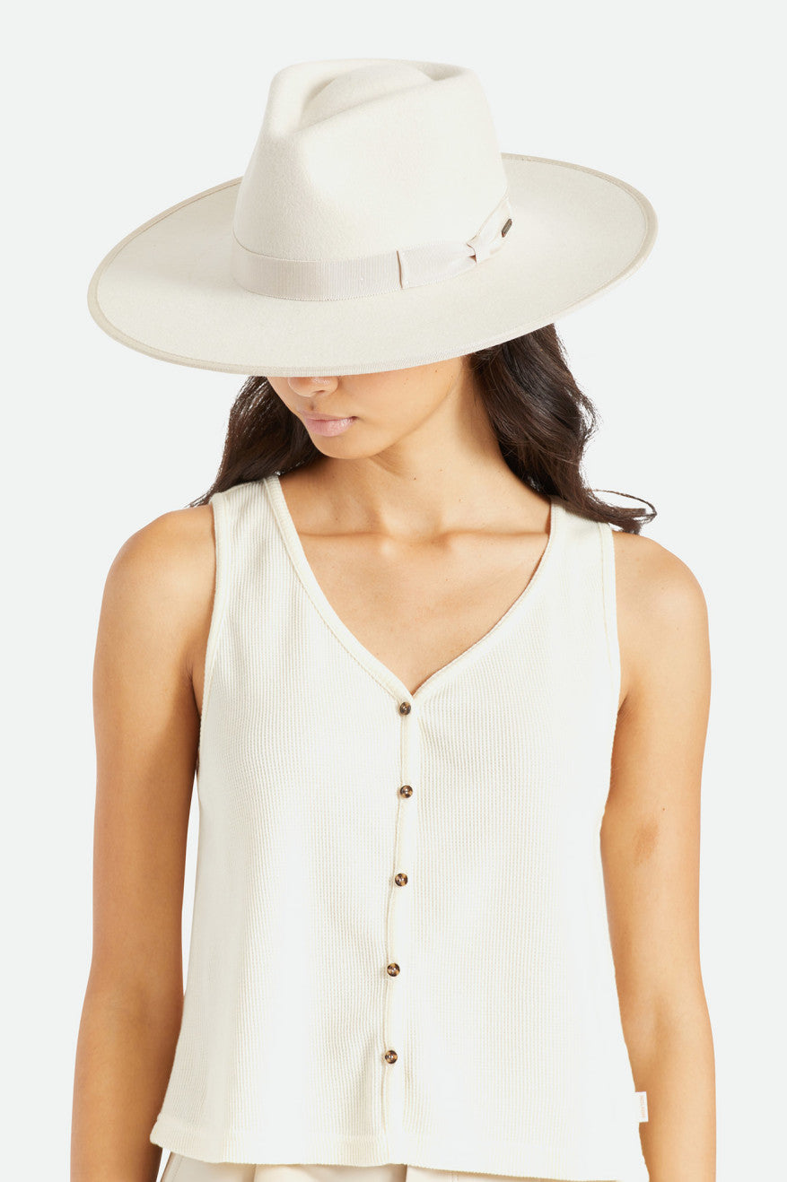 Sombreros Brixton Jo Rancher Hat Mujer Blancos | KLHNMV094